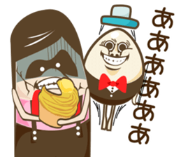 Paul & Egg Comic Sticker sticker #3611726