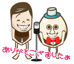 Paul & Egg Comic Sticker sticker #3611745