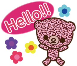 colorful bear sticker sticker #3611786