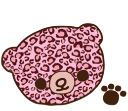 colorful bear sticker sticker #3611787