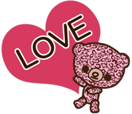 colorful bear sticker sticker #3611794