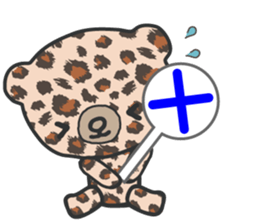 colorful bear sticker sticker #3611802