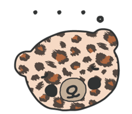 colorful bear sticker sticker #3611807