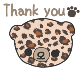 colorful bear sticker sticker #3611811