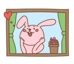 hyper rabbit sticker #3612118