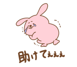 hyper rabbit sticker #3612137