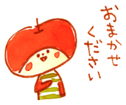 Loose Apple-chan sticker #3612632