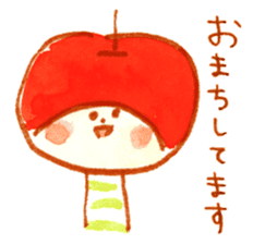 Loose Apple-chan sticker #3612636