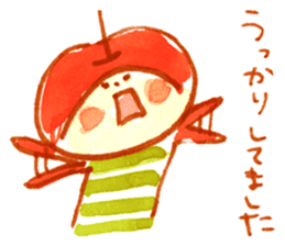 Loose Apple-chan sticker #3612640