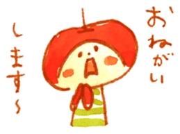 Loose Apple-chan sticker #3612650