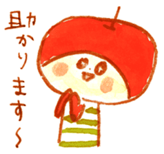 Loose Apple-chan sticker #3612651