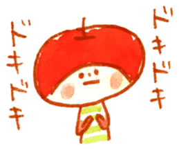 Loose Apple-chan sticker #3612659