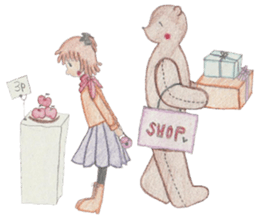 bear and I sticker #3612738