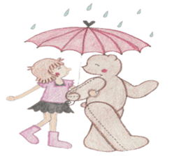 bear and I sticker #3612739