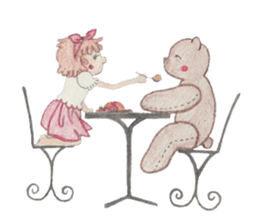 bear and I sticker #3612744