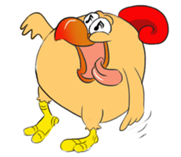 Bird Man Kenty-Hudson sticker #3613322