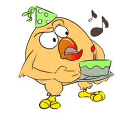 Bird Man Kenty-Hudson sticker #3613326