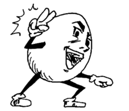Mr egg man sticker #3614227