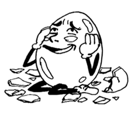 Mr egg man sticker #3614230