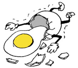 Mr egg man sticker #3614231