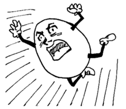 Mr egg man sticker #3614232