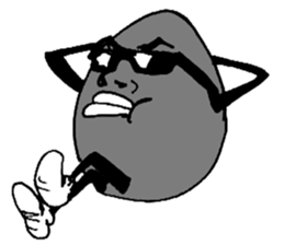 Mr egg man sticker #3614234