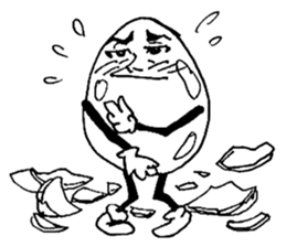 Mr egg man sticker #3614238