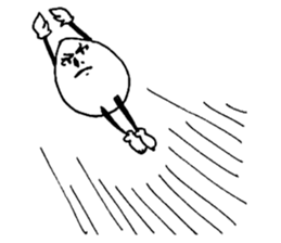 Mr egg man sticker #3614239