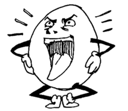 Mr egg man sticker #3614242