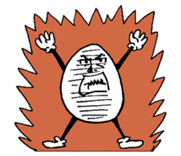 Mr egg man sticker #3614247