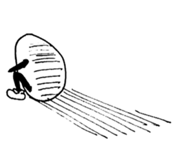 Mr egg man sticker #3614250