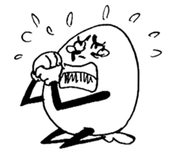 Mr egg man sticker #3614259