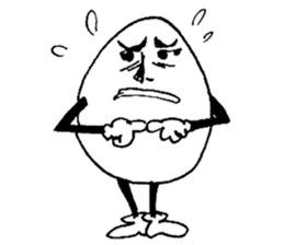Mr egg man sticker #3614261