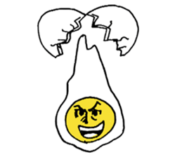 Mr egg man sticker #3614265
