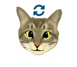 Funny cat Mozuku!! sticker #3614402