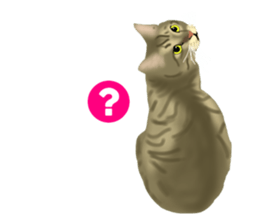 Funny cat Mozuku!! sticker #3614415