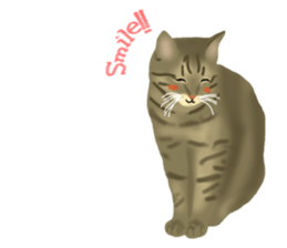 Funny cat Mozuku!! sticker #3614425