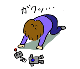 Sweet 3-year old sticker #3614654