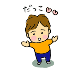 Sweet 3-year old sticker #3614656