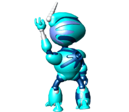 Space observer - part7 (3DCG) sticker #3615031