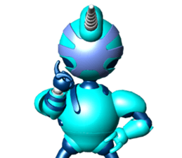 Space observer - part7 (3DCG) sticker #3615039