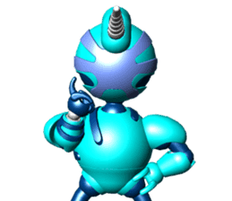 Space observer - part7 (3DCG) sticker #3615039