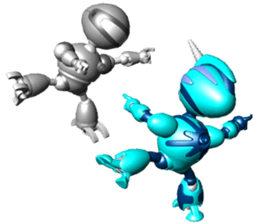 Space observer - part7 (3DCG) sticker #3615040