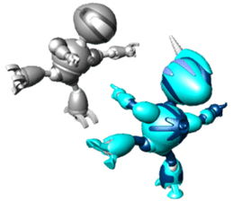 Space observer - part7 (3DCG) sticker #3615040