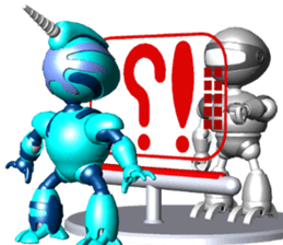 Space observer - part7 (3DCG) sticker #3615044