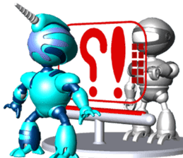 Space observer - part7 (3DCG) sticker #3615044