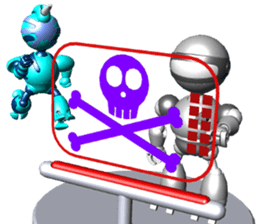 Space observer - part7 (3DCG) sticker #3615045