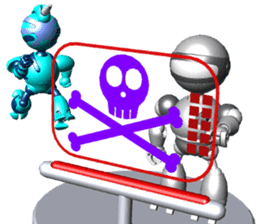 Space observer - part7 (3DCG) sticker #3615045