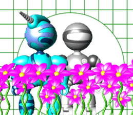 Space observer - part7 (3DCG) sticker #3615049