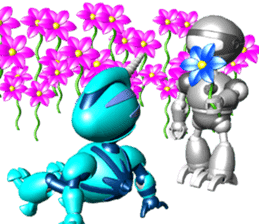 Space observer - part7 (3DCG) sticker #3615050